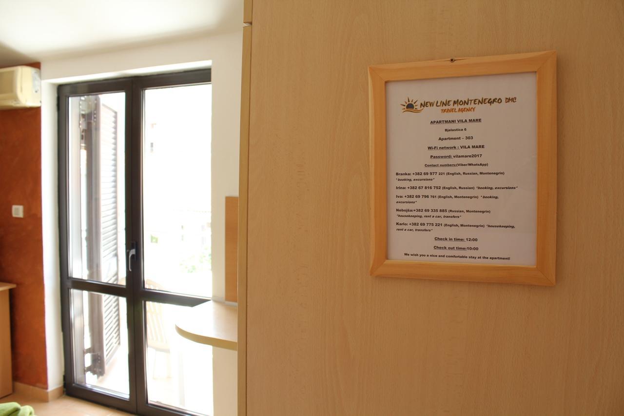 Apartments Mare Budva Zewnętrze zdjęcie